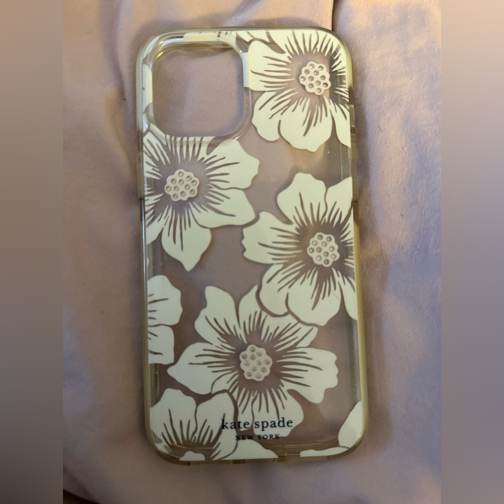 kate spade White Floral Phone Case